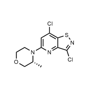 (R)-4-(3,7-Dichloroisothiazolo[4,5-b]pyridin-5-yl)-3-methylmorpholine|CS-1367538
