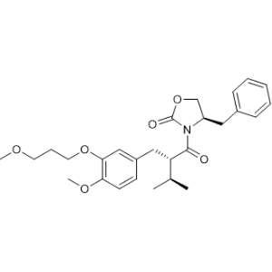 (R)-4-Benzyl-3-((S)-2-(4-methoxy-3-(3-methoxypropoxy)benzyl)-3-methylbutanoyl)oxazolidin-2-one|CS-1367550