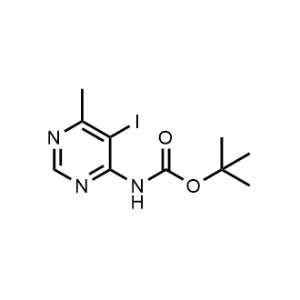 tert-Butyl (5-iodo-6-methylpyrimidin-4-yl)carbamate|CS-1367566