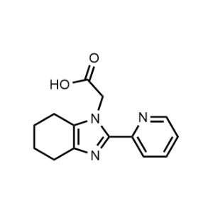 2-(2-(Pyridin-2-yl)-4,5,6,7-tetrahydro-1H-benzo[d]imidazol-1-yl)acetic acid|CS-1367575
