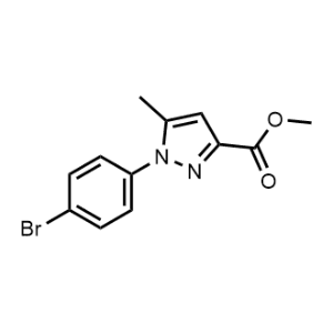 Methyl 1-(4-bromophenyl)-5-methyl-1H-pyrazole-3-carboxylate|CS-1367577