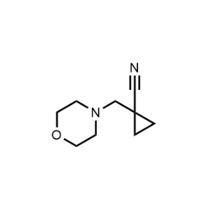 1-(Morpholinomethyl)cyclopropane-1-carbonitrile|CS-1367578