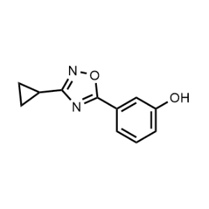 3-(3-Cyclopropyl-1,2,4-oxadiazol-5-yl)phenol|CS-1367581