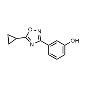 3-(5-Cyclopropyl-1,2,4-oxadiazol-3-yl)phenol|CS-1367582