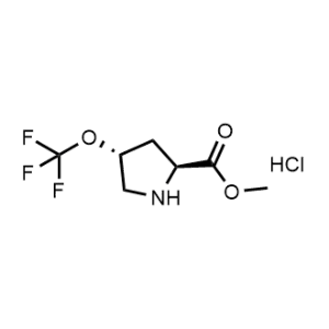 Methyl (2S,4R)-4-(trifluoromethoxy)pyrrolidine-2-carboxylate hydrochloride|CS-1367585
