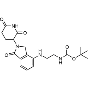 tert-Butyl (2-((2-(2,6-dioxopiperidin-3-yl)-1-oxoisoindolin-4-yl)amino)ethyl)carbamate|CS-1367593