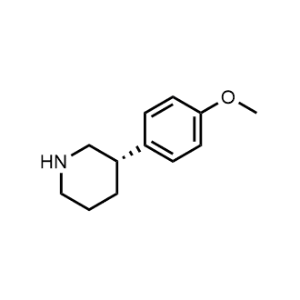 (S)-3-(4-Methoxyphenyl)piperidine|CS-1367606