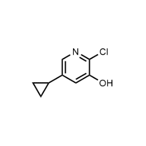 2-Chloro-5-cyclopropylpyridin-3-ol|CS-1367607