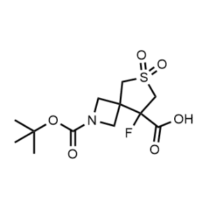 2-(tert-Butoxycarbonyl)-8-fluoro-6-thia-2-azaspiro[3.4]octane-8-carboxylic acid 6,6-dioxide|CS-1367647