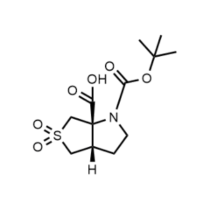 (3aS,6aS)-1-(tert-Butoxycarbonyl)tetrahydro-1H-thieno[3,4-b]pyrrole-6a(6H)-carboxylic acid 5,5-dioxide|CS-1367650