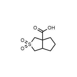 Tetrahydro-1H-cyclopenta[c]thiophene-3a(3H)-carboxylic acid 2,2-dioxide|CS-1367679