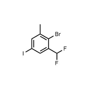 2-Bromo-1-(difluoromethyl)-5-iodo-3-methylbenzene|CS-1367692