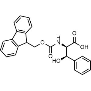 rel-(2R,3R)-2-((((9H-Fluoren-9-yl)methoxy)carbonyl)amino)-3-hydroxy-3-phenylpropanoic acid|CS-1367726