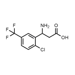 3-Amino-3-(2-chloro-5-(trifluoromethyl)phenyl)propanoic acid|CS-1367728