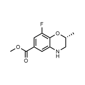 Methyl (R)-8-fluoro-2-methyl-3,4-dihydro-2H-benzo[b][1,4]oxazine-6-carboxylate|CS-1367732
