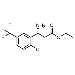 Ethyl (R)-3-amino-3-(2-chloro-5-(trifluoromethyl)phenyl)propanoate|CS-1367743
