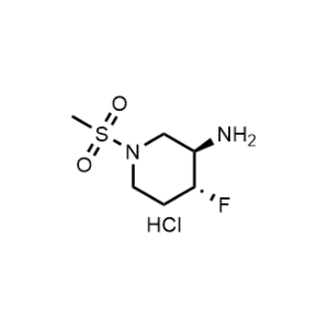 (3R,4R)-4-Fluoro-1-(methylsulfonyl)piperidin-3-amine hydrochloride|CS-1367757