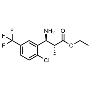 Ethyl (2R,3S)-3-amino-3-(2-chloro-5-(trifluoromethyl)phenyl)-2-methylpropanoate|CS-1367762
