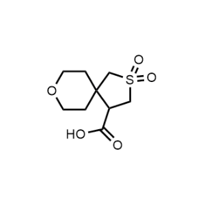 8-Oxa-2-thiaspiro[4.5]decane-4-carboxylic acid 2,2-dioxide|CS-1367797