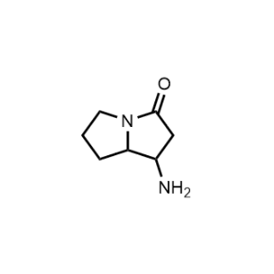 1-Aminohexahydro-3H-pyrrolizin-3-one|CS-1367827