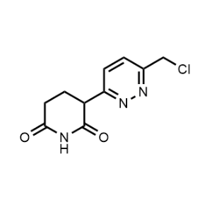 3-(6-(Chloromethyl)pyridazin-3-yl)piperidine-2,6-dione|CS-1367912