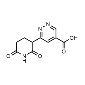 6-(2,6-Dioxopiperidin-3-yl)pyridazine-4-carboxylic acid|CS-1367914