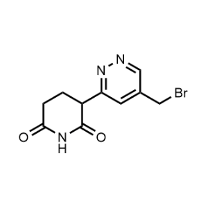 3-(5-(Bromomethyl)pyridazin-3-yl)piperidine-2,6-dione|CS-1367917