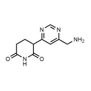 3-(6-(Aminomethyl)pyrimidin-4-yl)piperidine-2,6-dione|CS-1367936
