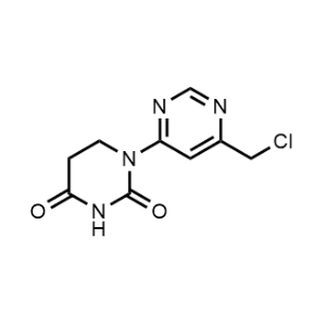 1-(6-(Chloromethyl)pyrimidin-4-yl)dihydropyrimidine-2,4(1H,3H)-dione|CS-1367939