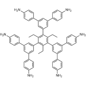 5',5''''-(4''-Amino-5'-(4-aminophenyl)-2,4,6-triethyl-[1,1':3',1''-terphenyl]-3,5-diyl)bis(([1,1':3',1''-terphenyl]-4,4''-diamine))|CS-1367987