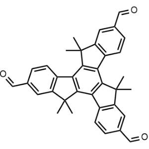 5,5,10,10,15,15-Hexamethyl-10,15-dihydro-5H-diindeno[1,2-a:1',2'-c]fluorene-2,7,12-tricarbaldehyde|CS-1367990