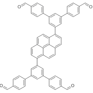 5',5''''-(Pyrene-1,6-diyl)bis(([1,1':3',1''-terphenyl]-4,4''-dicarbaldehyde))|CS-1367994