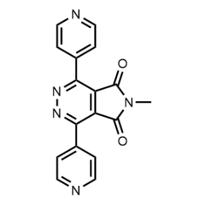 6-Methyl-1,4-di(pyridin-4-yl)-5H-pyrrolo[3,4-d]pyridazine-5,7(6H)-dione|CS-1367999
