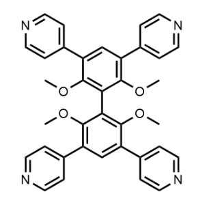 4,4',4'',4'''-(2,2',6,6'-Tetramethoxy-[1,1'-biphenyl]-3,3',5,5'-tetrayl)tetrapyridine|CS-1368000