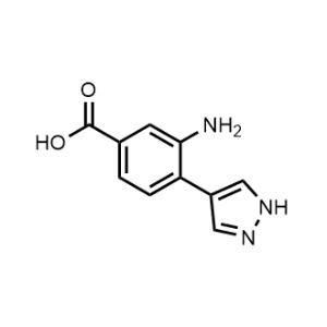 3-Amino-4-(1H-pyrazol-4-yl)benzoic acid|CS-1368008