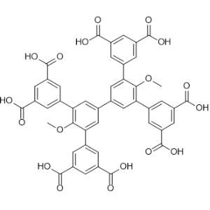5',5''-Bis(3,5-dicarboxyphenyl)-4'',6'-dimethoxy-[1,1':3',1'':3'',1'''-quaterphenyl]-3,3''',5,5'''-tetracarboxylic acid|CS-1368012