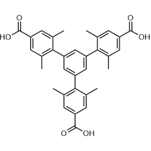 5'-(4-Carboxy-2,6-dimethylphenyl)-2,2'',6,6''-tetramethyl-[1,1':3',1''-terphenyl]-4,4''-dicarboxylic acid|CS-1368020