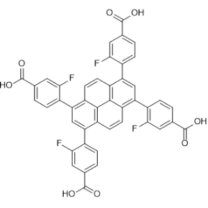 4,4',4'',4'''-(Pyrene-1,3,6,8-tetrayl)tetrakis(3-fluorobenzoic acid)|CS-1368027
