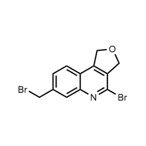 4-Bromo-7-(bromomethyl)-1,3-dihydrofuro[3,4-c]quinoline|CS-1368057