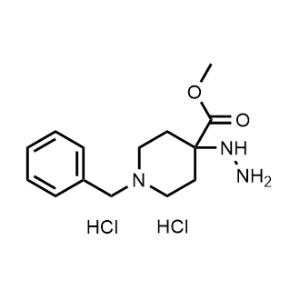 Methyl 1-benzyl-4-hydrazineylpiperidine-4-carboxylate dihydrochloride|CS-1368063