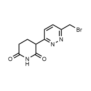 3-(6-(Bromomethyl)pyridazin-3-yl)piperidine-2,6-dione|CS-1368068