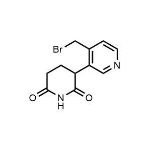 3-(4-(Bromomethyl)pyridin-3-yl)piperidine-2,6-dione|CS-1368069