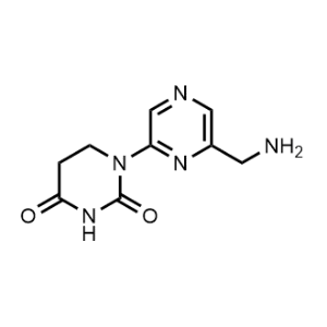 1-(6-(Aminomethyl)pyrazin-2-yl)dihydropyrimidine-2,4(1H,3H)-dione|CS-1368081