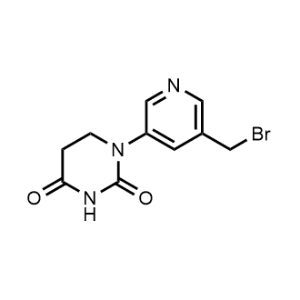 1-(5-(Bromomethyl)pyridin-3-yl)dihydropyrimidine-2,4(1H,3H)-dione|CS-1368085