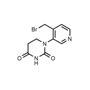 1-(4-(Bromomethyl)pyridin-3-yl)dihydropyrimidine-2,4(1H,3H)-dione|CS-1368086