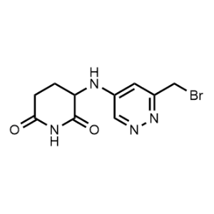 3-((6-(Bromomethyl)pyridazin-4-yl)amino)piperidine-2,6-dione|CS-1368090