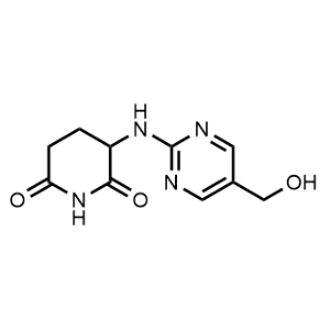 3-((5-(Hydroxymethyl)pyrimidin-2-yl)amino)piperidine-2,6-dione|CS-1368096