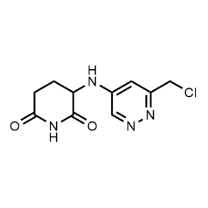 3-((6-(Chloromethyl)pyridazin-4-yl)amino)piperidine-2,6-dione|CS-1368098