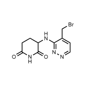 3-((4-(Bromomethyl)pyridazin-3-yl)amino)piperidine-2,6-dione|CS-1368099