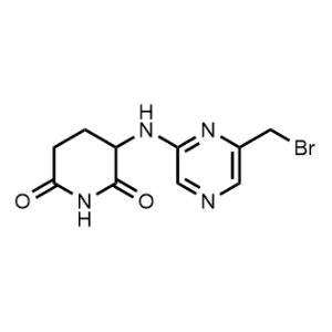 3-((6-(Bromomethyl)pyrazin-2-yl)amino)piperidine-2,6-dione|CS-1368101